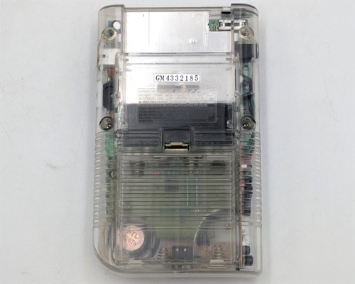 Game Boy Original - Clear - Konsol - SNR GM4332185 (B Grade) (Genbrug)